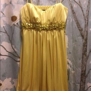 Yellow Homecoming Dress